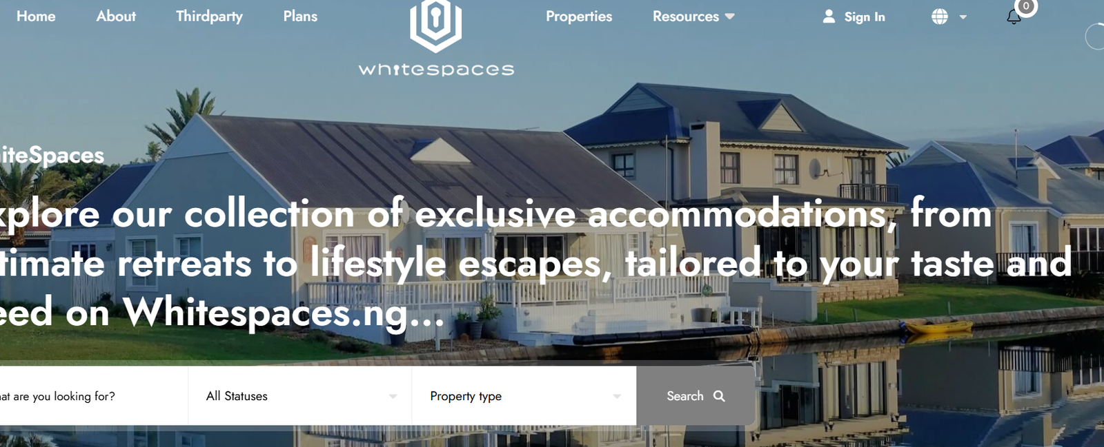 Website Development for White Space